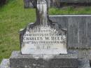 
Charles W. BEER,
died 12 July 1954 aged 54 years;
Murwillumbah Catholic Cemetery, New South Wales
