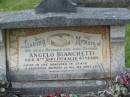 Angelo BIANCHETTI,
husband father,
died 4 Sept 1954 aged 47 years;
Murwillumbah Catholic Cemetery, New South Wales