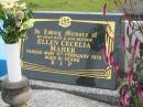 
Ellen Cecelia MAHER,
wife mother,
died 11 Feb 1970 aged 81 years;
Murwillumbah Catholic Cemetery, New South Wales
