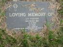 
Ivy FOSTER,
died 13-8-220 aged 91 years,
missed by daughter Dalma, grandchildren & great-grandchildren;
Murwillumbah Catholic Cemetery, New South Wales
