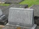 
Alexander (Taff) SWEETNAM,
husband father,
died 24 Jan 1953 aged 53 years;
Murwillumbah Catholic Cemetery, New South Wales
