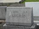 John Vaughan LARKIN, died 6 Feb 1959 aged 84 years; Murwillumbah Catholic Cemetery, New South Wales 