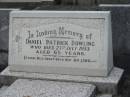 Daniel Patrick DOWLING, died 27 July 1953 aged 65 years; Murwillumbah Catholic Cemetery, New South Wales 
