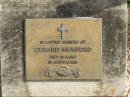 
Gerard MUMFORD,
died 28-1-1985;
Murwillumbah Catholic Cemetery, New South Wales
