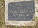 Leslie Cecelia OCONNOR,
died 26-3-1968;
Murwillumbah Catholic Cemetery, New South Wales