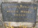 
Kerrie Maree DAWES,
23-1-65 - 12-3-65;
Murwillumbah Catholic Cemetery, New South Wales
