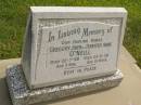 
Gregory John ONEILL,
baby,
died 22-7-58 aged 3 hours;
Jennifer Anne ONEILL,
baby,
died 23-8-58 aged 15 months;
Murwillumbah Catholic Cemetery, New South Wales
