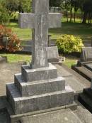 John William OROURKE,
husband father,
died 1 Aug 1943 aged 53 years;
Murwillumbah Catholic Cemetery, New South Wales