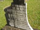 Joseph Francis MATTHEWS, husband father, died 3 Nov 1941 aged 51 years?; Murwillumbah Catholic Cemetery, New South Wales 