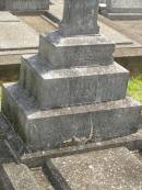 
Margaret MOORE,
mother,
died 11 March 1938 aged 78 years;
Murwillumbah Catholic Cemetery, New South Wales

