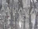 Jeremiah HANRAHAN, died 9 Sept 1936 aged 69 years; Murwillumbah Catholic Cemetery, New South Wales 
