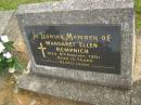 Margaret Ellen KEMPNICH, died 5 Aug 1951 aged 13 years; Murwillumbah Catholic Cemetery, New South Wales 