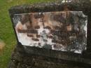 Frederick S. CHARLTON,
died 23 Feb 1935 aged 54 years;
Murwillumbah Catholic Cemetery, New South Wales