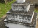 
Thomas TAAFFE,
died 17 Sept 1933 aged 54 years;
Murwillumbah Catholic Cemetery, New South Wales
