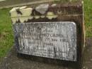 
Rosemary HITCHINS,
mother,
died 7 Nov 1839 aged 85 years;
Murwillumbah Catholic Cemetery, New South Wales

