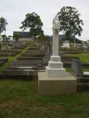 
Patrick REYNOLDS,
died 4 July 1919 aged 59 years;
Mary Aloysius REYNOLDS,
died 28 Sept 1930 aged 65 years;
Martin Mary REYNOLDS,
killed in action Polygon Wood France 26 Sept 1917 aged 21 years;
Murwillumbah Catholic Cemetery, New South Wales
