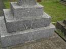 
Mary Elizabeth HILL,
mother
died 22 July 1947 aged 57 years;
Murwillumbah Catholic Cemetery, New South Wales
