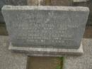 Harriet Martha FREEMAN,
died 19 Sept 1946 aged 69 years;
Robert FREEMAN,
died 26 Dec 1946 aged 81 years;
Murwillumbah Catholic Cemetery, New South Wales
