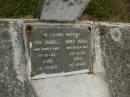 
Fay CARROLL,
died 17-9-46 aged 13 years;
Nancy CARROLL,
died 26-11-66 aged 55 years;
Richard (Dick) CARROLL,
born 20-3?-1905,
died 7-1-1995;
Murwillumbah Catholic Cemetery, New South Wales
