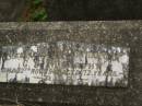 G.J. MCCARTHY,
died 12 Nov 1945 aged 72 years;
Murwillumbah Catholic Cemetery, New South Wales