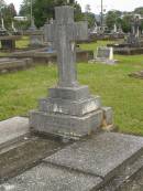 
Robert John BEGG,
died 18 March 1954 aged 78 years;
Mary Josephine HOGAN,
Ellen Theresa BEGG,
died 12 March 1971;
Murwillumbah Catholic Cemetery, New South Wales
