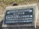 
MEIER

Anna Mary Elizabeth
8-2-1952
88 yrs

William
15-2-1917
53 yrs

Mutdapilly general cemetery, Boonah Shire
