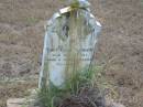
Lucy Clarice HINES
31 May 1913
2 yrs 4 months

Mutdapilly general cemetery, Boonah Shire
