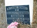 Charles Frederick SHREIWEIS 15-9-1995 71 yrs  Mutdapilly general cemetery, Boonah Shire 