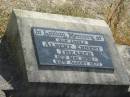Albert Ernest THEAKER b: 10 May 1990 d: 22 Aug 1977  Mutdapilly general cemetery, Boonah Shire 