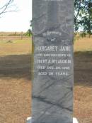 Margaret Jane (wife of) Robert A McLAUGHLIN 20 Dec 1913 aged 36  husband Robert Alexander 15 Jun 1934 57 yrs  Mutdapilly general cemetery, Boonah Shire 