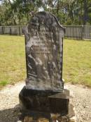 Hans Andreas LOWE,
died 9 July 1905 aged 83 years;
Anna Christina,
died 4 Sept 1905 aged 88 years;
Nikenbah Aalborg Danish Cemetery, Hervey Bay