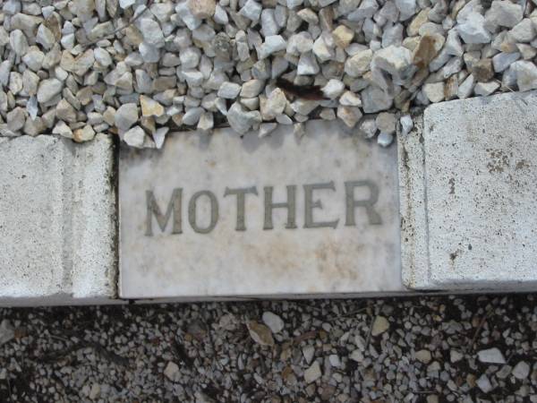 Mary KENNY,  | died 20 Dec 1937 aged 93 years,  | mother;  | Nobby cemetery, Clifton Shire  | 