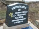 
Dora Gertrude Henrietta JACKSON,
23-11-1902 - 17-9-1996;
Nobby cemetery, Clifton Shire
