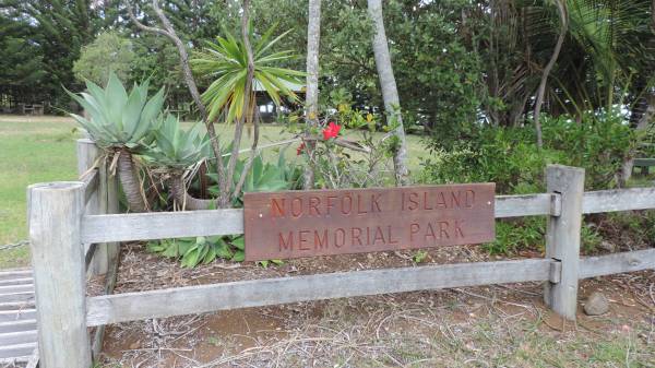 Norfolk Island Memorial Park  |   | 