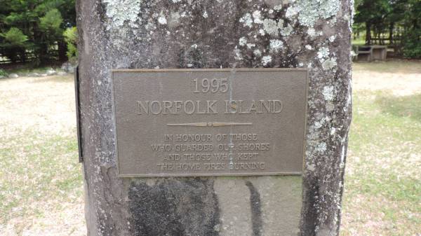 Norfolk Island Memorial Park  |   | 