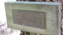 Mervyn Cox
an Australian Prisioner of War in memory of all who died in captivity 1939-45
Norfolk Island Memorial Park
