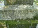 Daniel MAYE,
killed in action France 5 Oct 1917 aged 29 years;
Bernard MAYE,
died 23 Jan 1919 aged 14 years;
Patrick John MAYE,
father,
died 11 Nov 1920 aged 57 years;
Thomas Patrick MAYE,
died 26 July 1912 aged 37? years;
North Tumbulgum cemetery, New South Wales