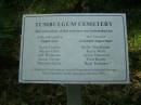 North Tumbulgum cemetery, New South Wales