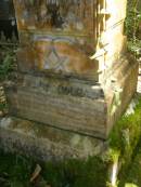 Henry Thomas NORTH,
died 1 Nov 1902 aged 37 years;
North Tumbulgum cemetery, New South Wales