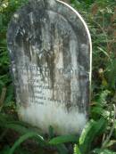 Elizabeth FORDER,
died 28 Sept 1891 aged 72 years;
North Tumbulgum cemetery, New South Wales