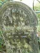 John RIVERS,
died 17 Oct 1901 aged 44 years;
North Tumbulgum cemetery, New South Wales