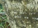 John RIVERS,
died 17 Oct 1901 aged 44 years;
North Tumbulgum cemetery, New South Wales