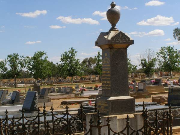 James & Jessie GALE,  | Cemetery,  | Nyngan, New South Wales  | 