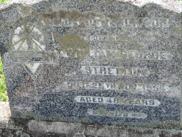 William George STRETTON,  | died 25 Nov 1954 aged 48 years;  | St James Catholic Cemetery, Palen Creek, Beaudesert Shire  | 