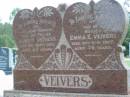 Albert VEIVERS died 18 Sept 1950 aged 64 years; Emma E. VEIVERS died 30 Nov 1965 aged 74 years; Parkhouse Cemetery, Beaudesert 