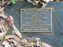 
Mervyn John ANGUS, killed 11-3-99 aged 63, partner Sue, Suzie, Gordon, Andrew;
Peachester Cemetery, Caloundra City
