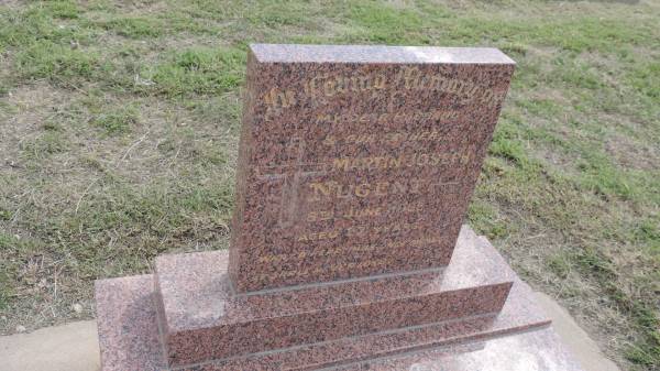 Martin Joseph NUGENT  | d: 8 Jun 1985 aged 27  |   | Peak Downs Memorial Cemetery / Capella Cemetery  | 