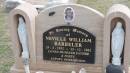 
Neville William BARBELER
b: 29 Apr 1932
d: 13 Dec 2002

and Stacey

Peak Downs Memorial Cemetery  Capella Cemetery
