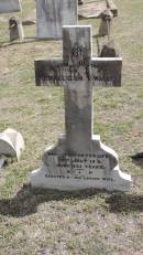 Michael Deore WALSH d: 16 Jul 1919 aged 35 1/2 y  Peak Downs Memorial Cemetery / Capella Cemetery 