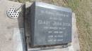 Glady Jean DYER d" 10 Apr 1986 aged 55  Peak Downs Memorial Cemetery / Capella Cemetery 